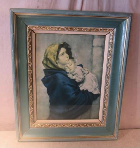 Prachtige retro Houten Fotolijst - 58x48 / 42x32, Audio, Tv en Foto, Fotografie | Fotolijsten, Ophalen of Verzenden, Zo goed als nieuw