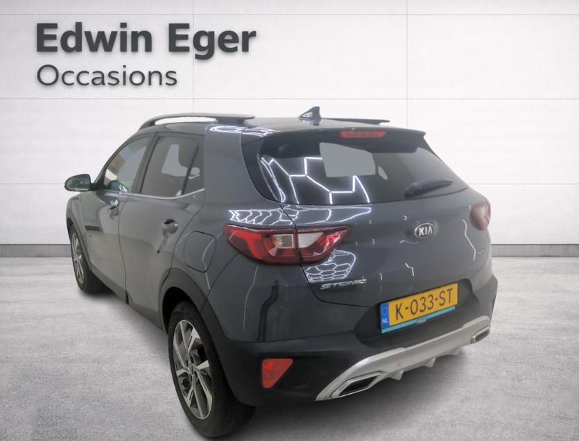 Kia Stonic 1.0 T-GDi MHEV GT-Line Hybride | Navi | Panorama, Auto's, Kia, 450 kg, Gebruikt, Leder en Stof, Origineel Nederlands