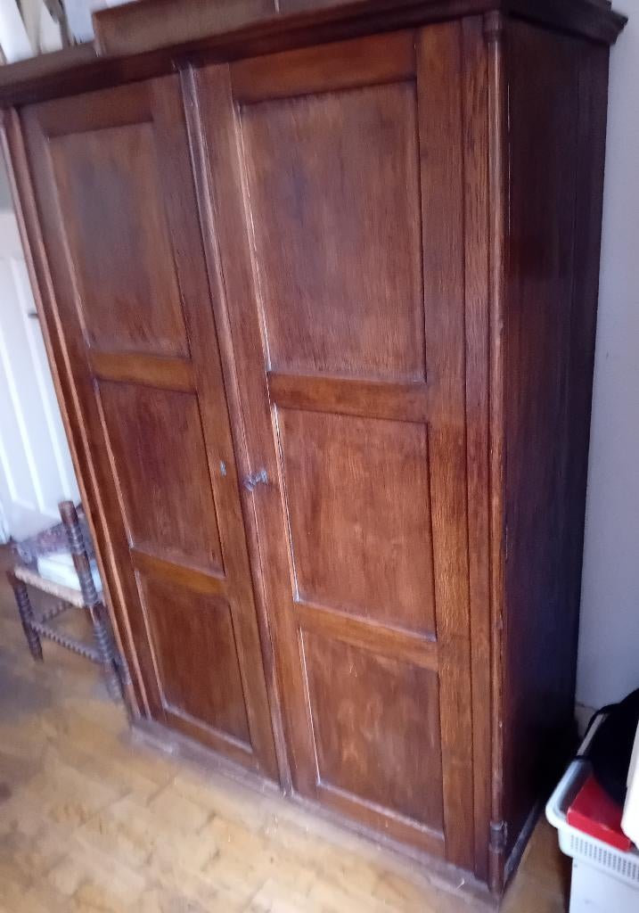 Antiek eiken kast, Antiek en Kunst, Antiek | Meubels | Kasten, Ophalen