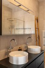 Z.G.A.N: PRIMABAD spiegelkast 140 cm + stopcontact & licht, Ophalen, Spiegelkast, 100 tot 150 cm, Zo goed als nieuw