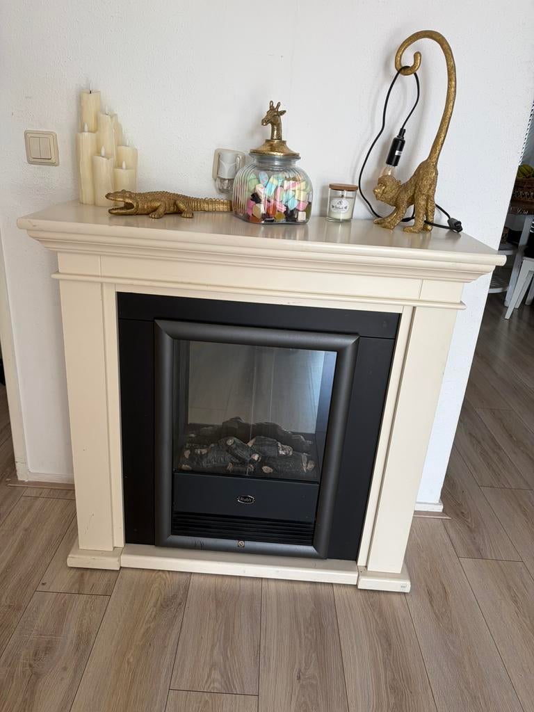 Electrische openhaard, Ophalen, Zo goed als nieuw, Vrijstaande haard, Elektrische haard