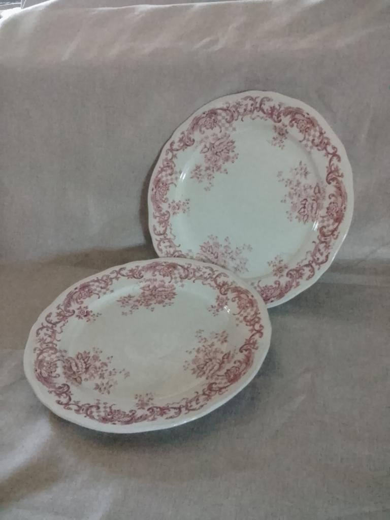 Platte borden Valeria Villeroy en boch, Ophalen of Verzenden, Bord