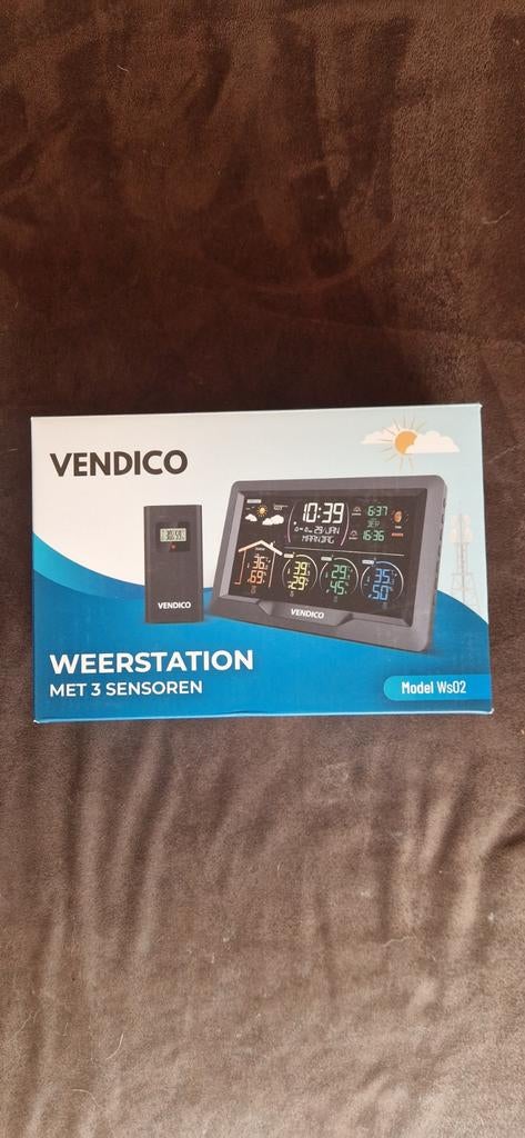 Vendico weerstation met 3 sensoren, Verzenden