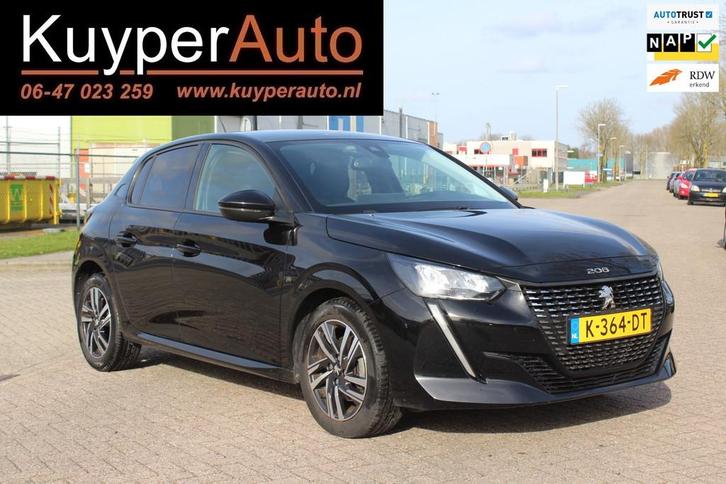 Peugeot 208 1.2 PureTech Blue Lease Allure ned auto km nap, Auto's, Peugeot, Bedrijf, Te koop, ABS, Achteruitrijcamera, Adaptive Cruise Control