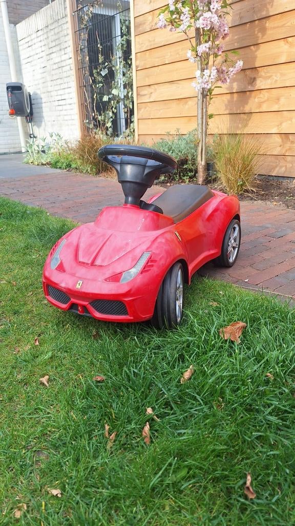 Rode Ferrari loopauto voor kinderen, Ophalen of Verzenden