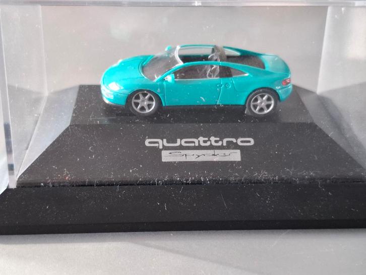 1:87 Audi Quattro Rietze € 5, Hobby en Vrije tijd, Modelauto's | 1:87, Zo goed als nieuw, Auto, Rietze, Verzenden