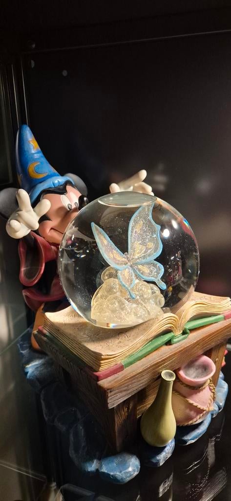 Mickey Mouse Fantasia Sneeuwbol, Ophalen of Verzenden, Mickey Mouse, Zo goed als nieuw, Overige typen