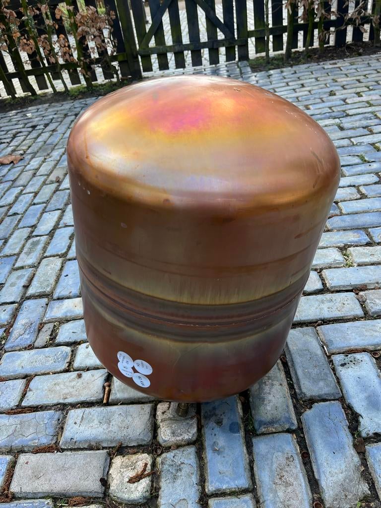 Koperen verwarmingsketel - decoratie of ombouw, Ophalen of Verzenden, Koper