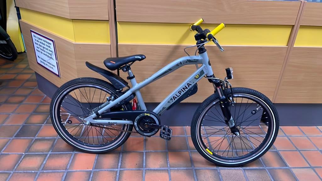 Alpina trial jongens 22 inch, Minder dan 47 cm, Ophalen of Verzenden, Gebruikt, Staal