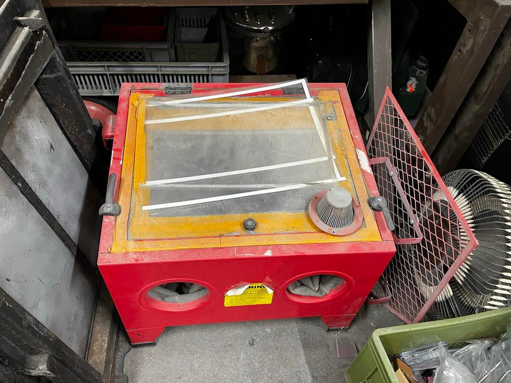 Compacte Straalcabine voor Hobby en Werkplaats, Ophalen of Verzenden