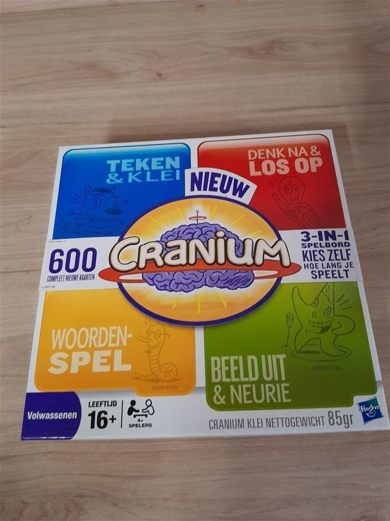 Cranium nieuwe editie - s1805, Hobby en Vrije tijd, Gezelschapsspellen | Bordspellen, Verzenden, Zo goed als nieuw