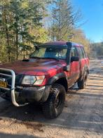 Nissan Patrol 2.8 GR TDI VAN 3DR 4WD 1998 Rood, Auto's, Euro 2, Stof, 2826 cc, Beige