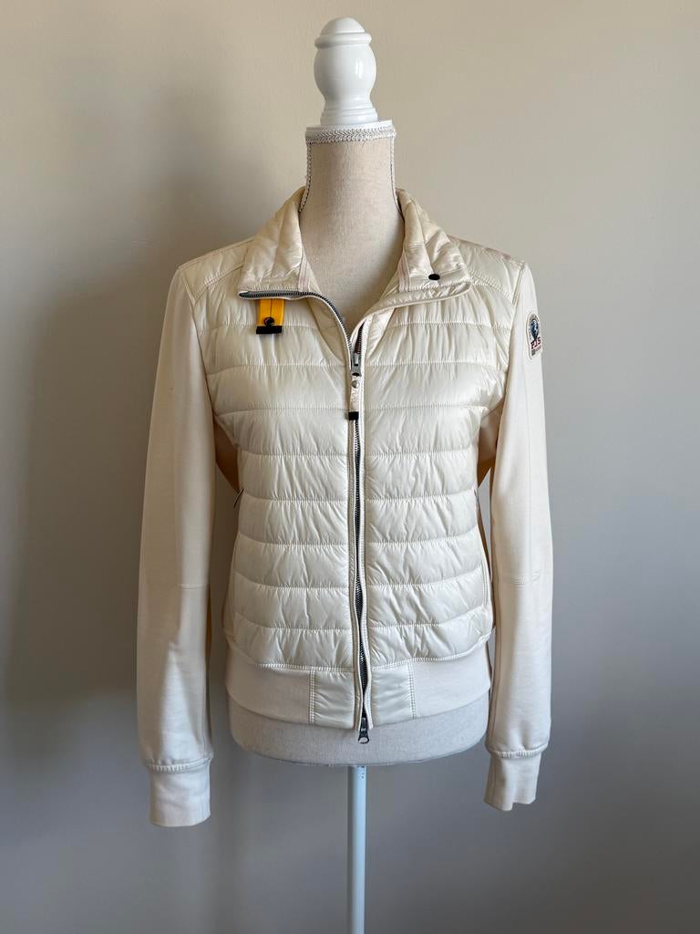 Parajumpers Rosy Fleece & Puffer Jas, Ophalen of Verzenden, Zo goed als nieuw, Maat 38/40 (M), Beige