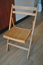 Opklapstoel, hout, Ophalen, Gebruikt, Bruin, Vintage