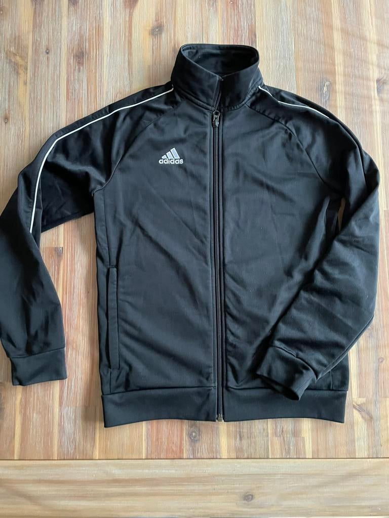 Adidas trainingsjack maat 152, Ophalen of Verzenden, Gebruikt, Jongen of Meisje, Jas