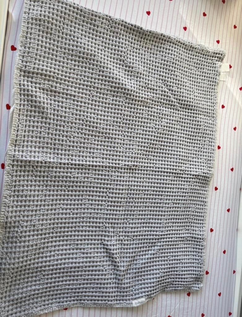Koeka Wafel Babydeken 70x90 cm - Katoen, Ophalen of Verzenden, Zo goed als nieuw, 70 tot 85 cm, Deken