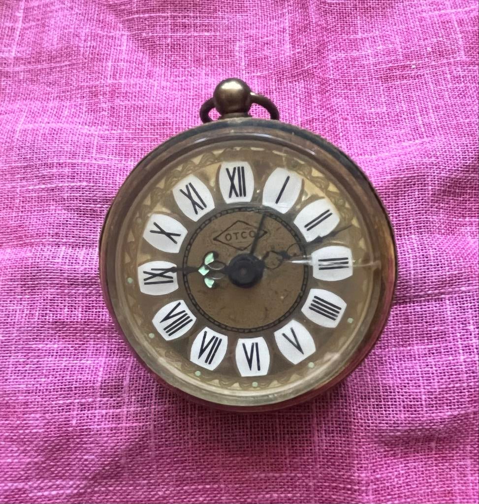 Vintage Zakwekker  van OTCO West Germany, Antiek en Kunst, Antiek | Klokken, Ophalen of Verzenden