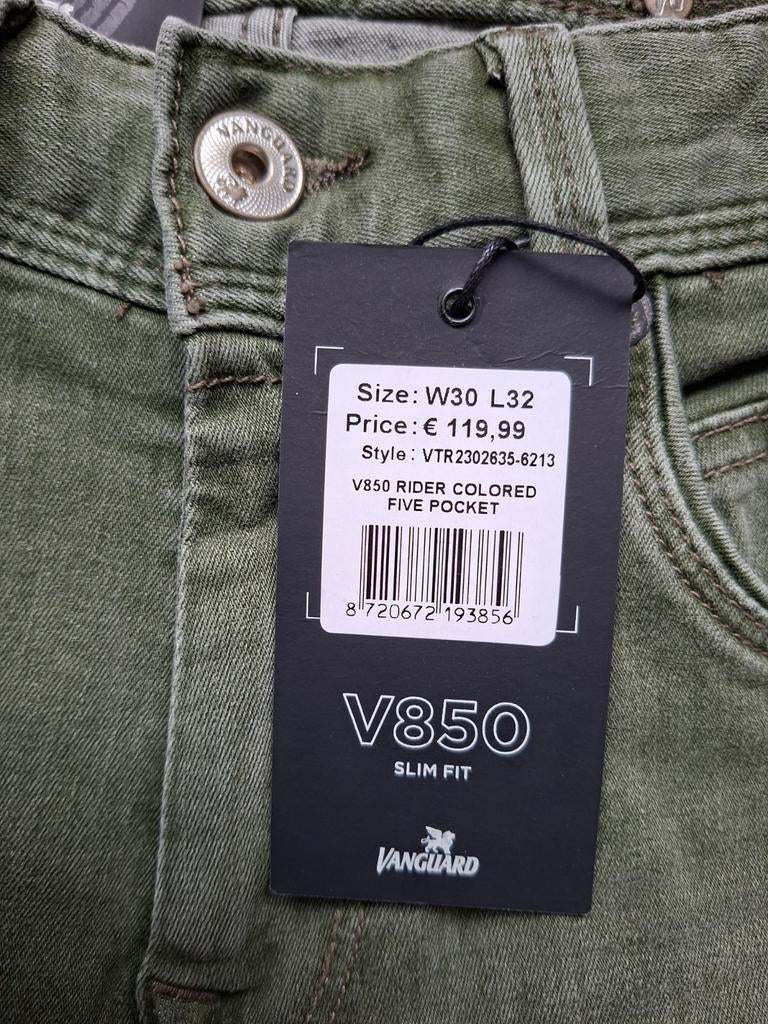 VANGUARD V850 slimfit jeans W30 L32, Overige kleuren, Nieuw, W32 (confectie 46) of kleiner, Ophalen of Verzenden