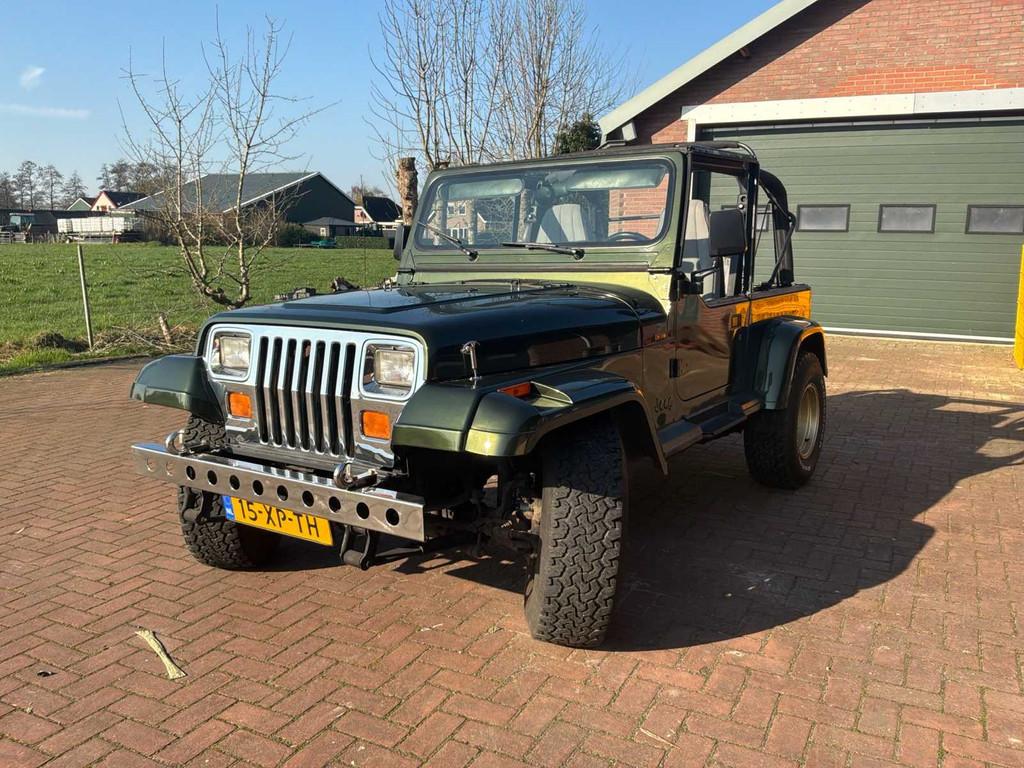 1996 Jeep Wrangler 2.5i Softtop Personenauto, 450 kg, 1341 kg, 4 cilinders, Cabriolet