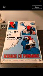 VINTAGE JAREN 80 INFO BORDEN EHBO CALAMITEITEN 4 STUKS, Ophalen of Verzenden