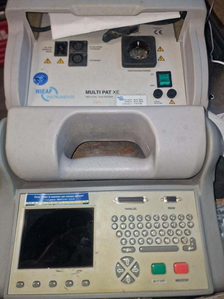 Niaf Smit Nen 3140 Multi Pat XE VCA Tester, Doe-het-zelf en Verbouw, Meetapparatuur, Ophalen of Verzenden