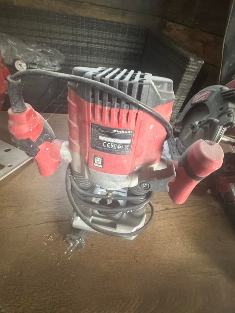 Einhel freesmachine, Ophalen, Gebruikt, Elektrisch