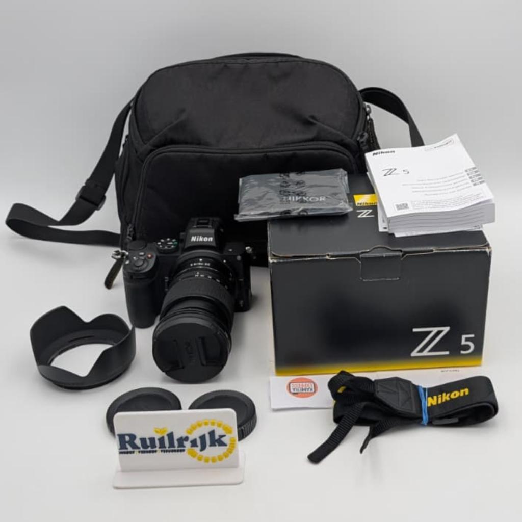 Nikon Z5 + Nikkor Z 24-70mm f/4.0 camera kit + 4 jr garanti, Ruilrijk, Zo goed als nieuw, Info@ruilrijk.nl, Neerstraat 60, 6041 KD Roermond
