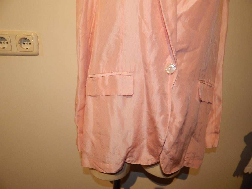 Forte Forte zijde blazer zalm roze oversized look NIEUW 40, Kleding | Dames, Jasjes, Kostuums en Pakken, Maat 38/40 (M), Forte Forte