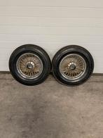 Oldtimer spaakwielen 15 inch Michelin banden, Auto-onderdelen, Ophalen