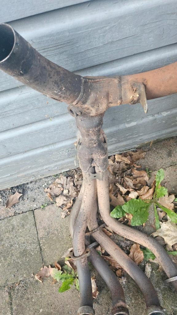 Originele uitlaat honda x11, Ophalen, Gebruikt