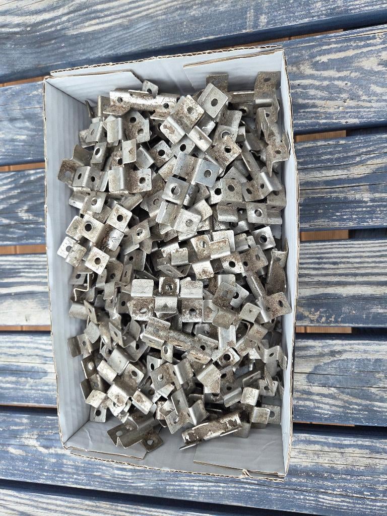 Clips WPC vlonders, Tuin en Terras, Terrasdelen en Vlonders, Ophalen of Verzenden, Gebruikt, Overige materialen