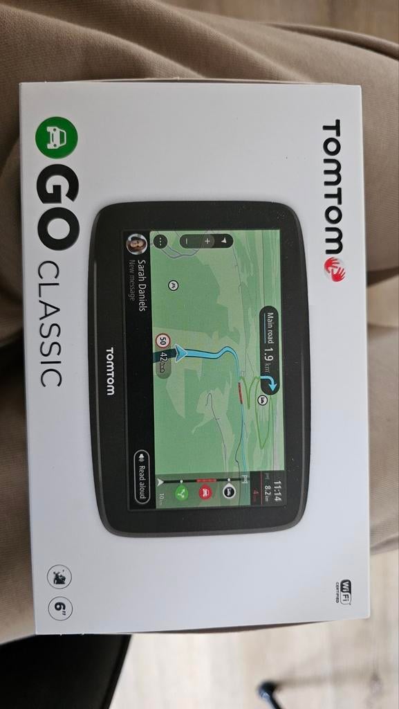TomTom GO Classic 6 inch navigatiesysteem, Ophalen of Verzenden, Zo goed als nieuw