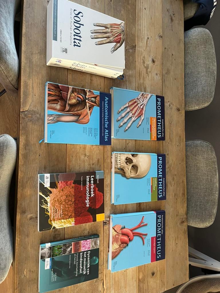 Verschillende anatomie boeken, Ophalen, Zo goed als nieuw, School, Studie en Wetenschap