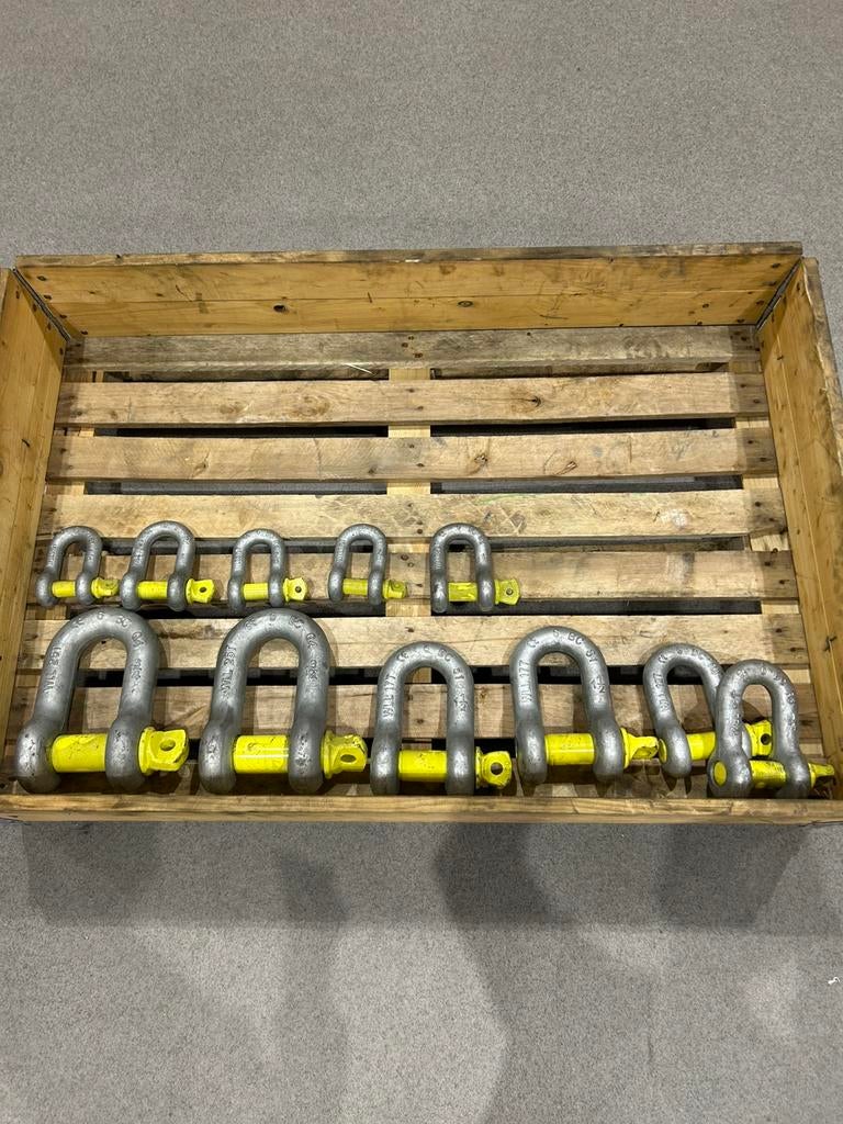 •	Professionele harpsluitingen set – zwaar staal ongebruikt, Ophalen