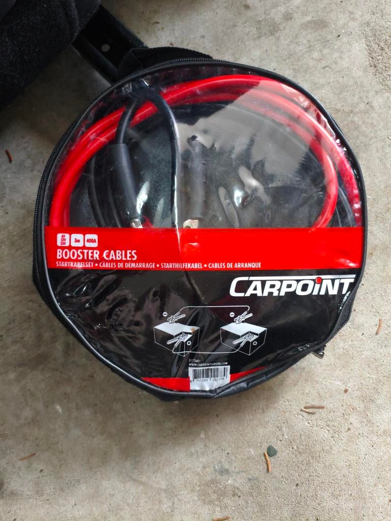 Carpoint startkabels 3m 400A, Ophalen of Verzenden