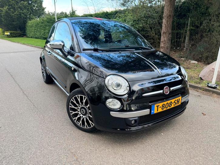 Fiat 500C 0.9 85pk Turbo Twinair Xenon/Leder/Clima/Cabrio/, Auto's, Fiat, Bedrijf, ABS, Airbags, Airconditioning, Alarm, Bluetooth