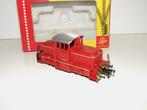 Fleischmann 1306 rood diesellocje met ovp, Gebruikt, Fleischmann, Ophalen of Verzenden, Analoog