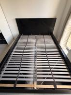 Malm Bed Ikea 140x200 €100, Ophalen, Gebruikt, Zwart, Tweepersoons
