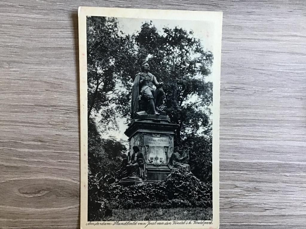 Amsterdam Joost van den Vondel, Verzenden, Ongelopen, Noord-Holland