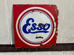 Vintage Esso Emaille Reclamebord - Authentiek en Uniek, Ophalen