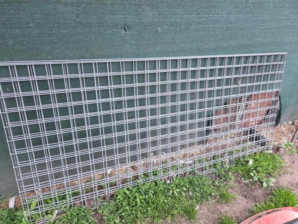 Gaaspanelen 90cm x 2 meter - Meerdere beschikbaar, Ophalen, Gebruikt, Minder dan 10 meter, Gaas