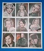 Sigaretten plaatjes Met filmsterren, Ophalen of Verzenden, Zo goed als nieuw, Foto of Kaart