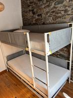 Ikea vitval stapelbed 90x200cm met nieuwe matrassen, Ophalen, 90 cm, 160 tot 180 cm, Tweepersoons