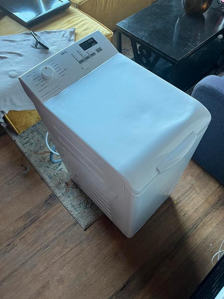 AEG Wasmachine Bovenlader 6000 Series LAVAMAT, Witgoed en Apparatuur, Wasmachines, Zo goed als nieuw, Bovenlader, 6 tot 8 kg, 85 tot 90 cm