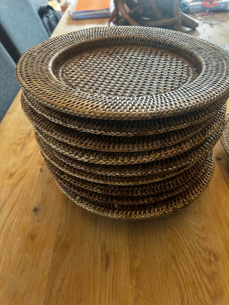 Eichholtz onderborden, 11 stuks, Overige materialen, Gebruikt, Ophalen of Verzenden, Bord(en)