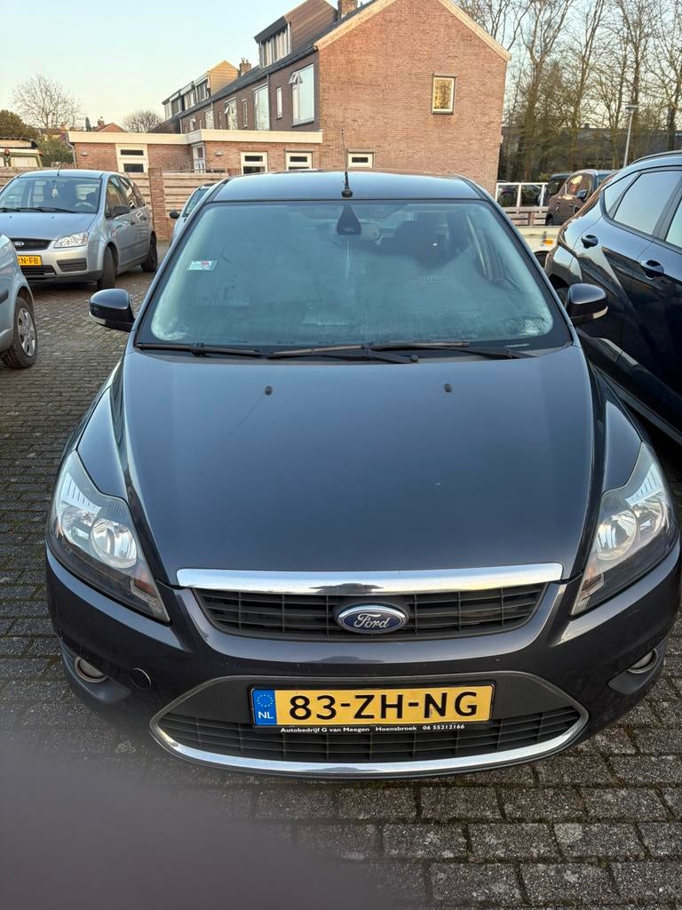 Ford Focus 1.6 74KW 5D 2008 Grijs(donker), Auto's, 1596 cc, 15 km/l, Zwart, Overige bekleding