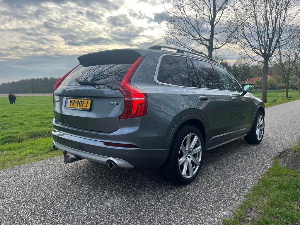Volvo XC90 2015 GRIJSKENTEKEN 2.0 D5 235PK AUTOMAAT 21”, Auto's, Bestelauto's, 4 cilinders, 1969 cc, Leder, Diesel