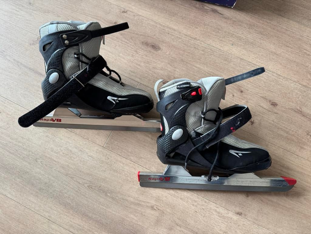 Raps schaatsen Maat 33-36, Sport en Fitness, Schaatsen, Ophalen, Klapschaats, Gebruikt, Raps