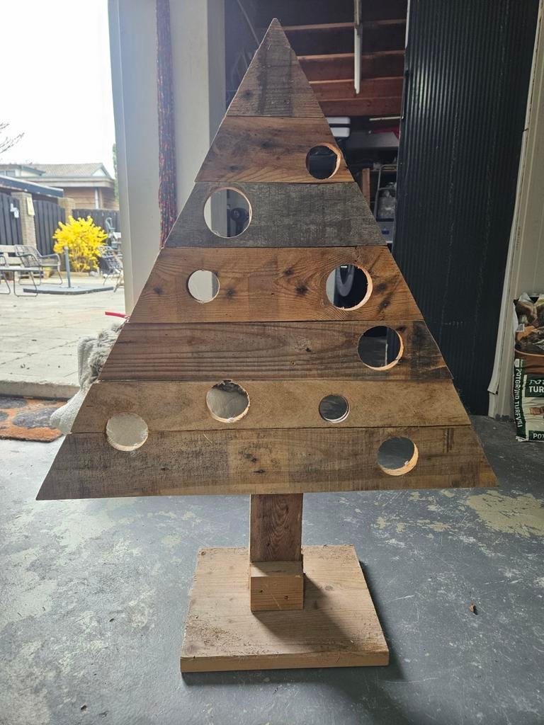 Houten kerstboom, Diversen, Kerst, Ophalen