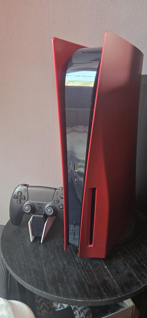 PS5 disc edition + controller, Spelcomputers en Games, Ophalen, Zo goed als nieuw, Playstation 5